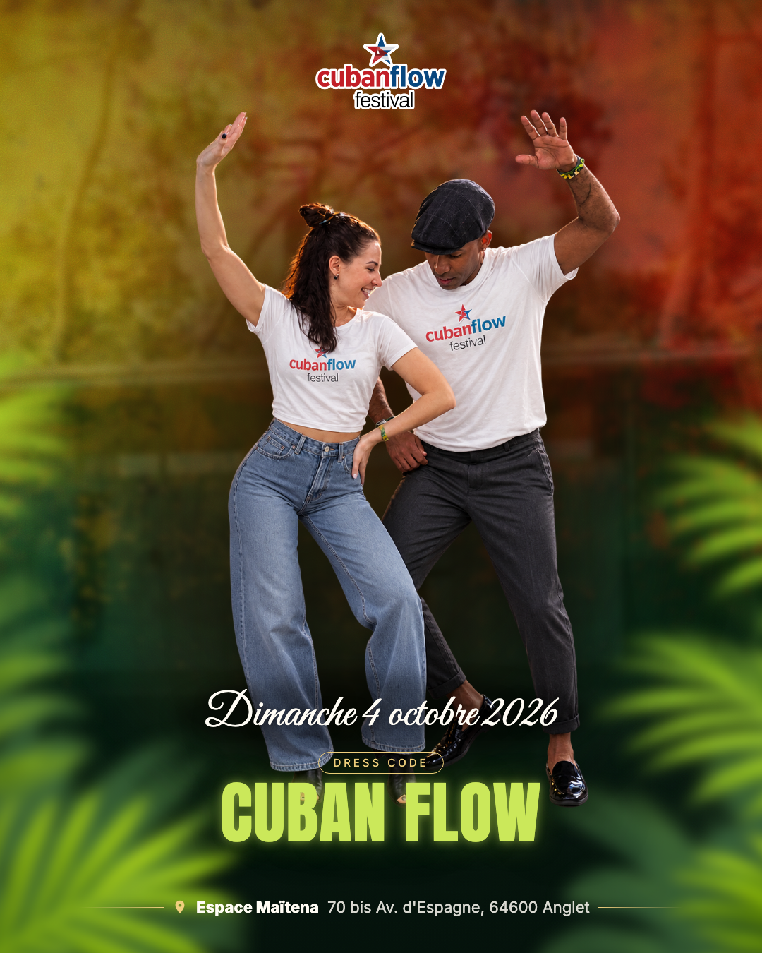Dress code Cuban Flow — Domingo 4 de octubre 2026