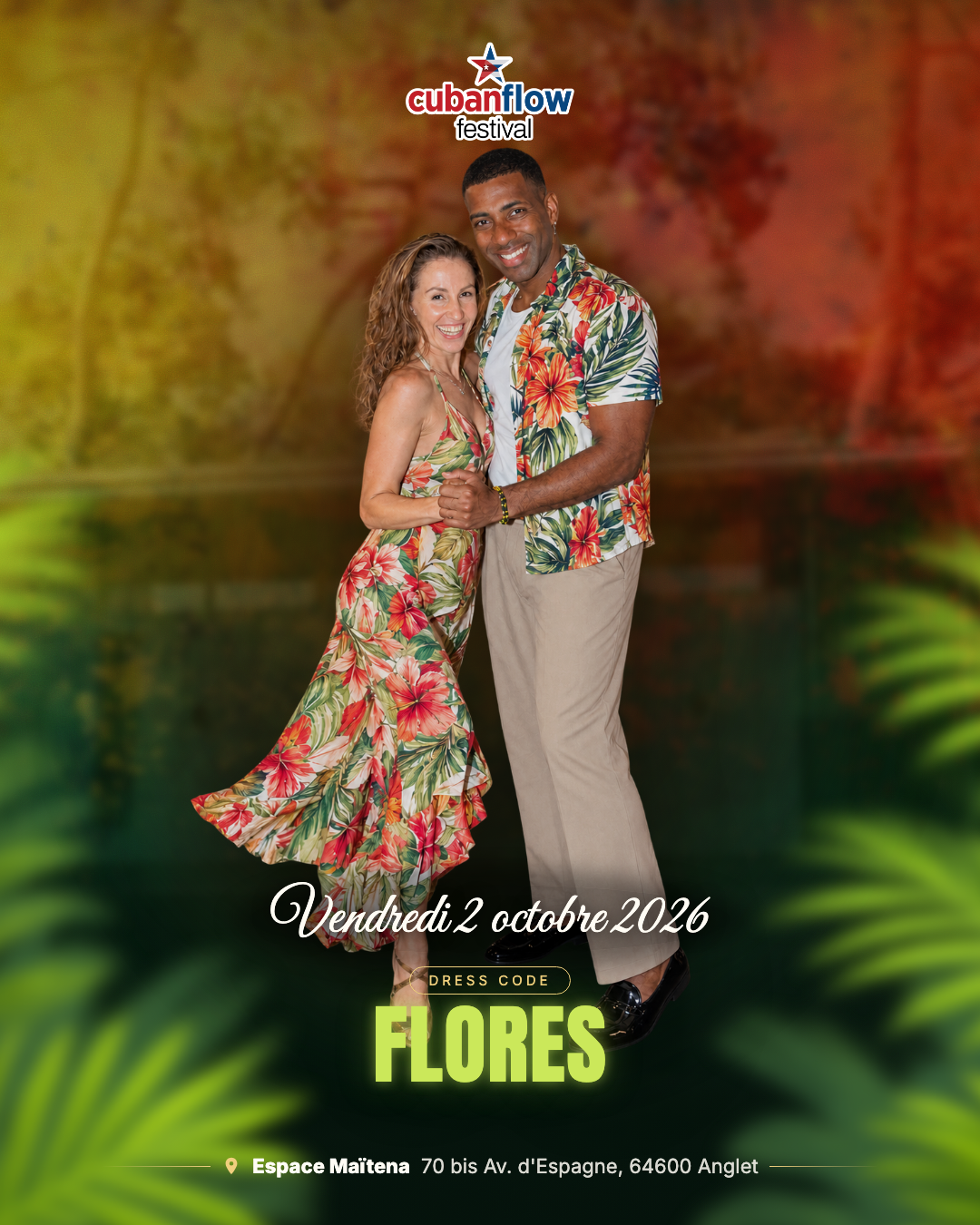 Dress code Flores — Viernes 2 de octubre 2026